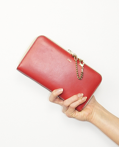 Chloe Baylee Long Zip Wallet, front view